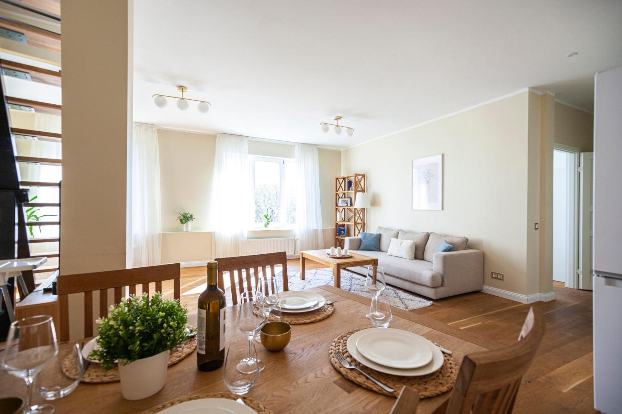 Luxury 2-Floor Apartment With Sauna And Balcony Tallinn Dış mekan fotoğraf