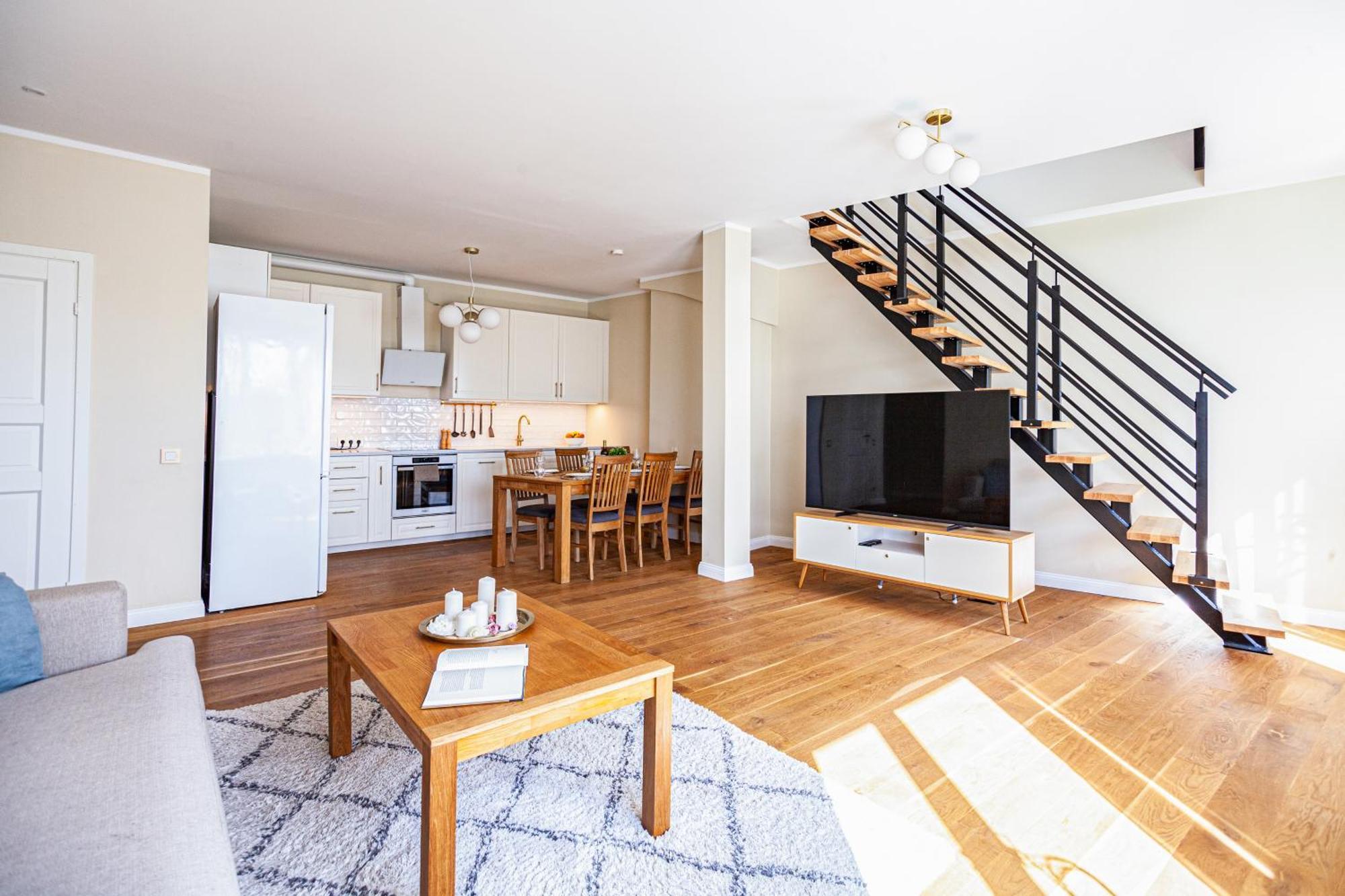 Luxury 2-Floor Apartment With Sauna And Balcony Tallinn Dış mekan fotoğraf